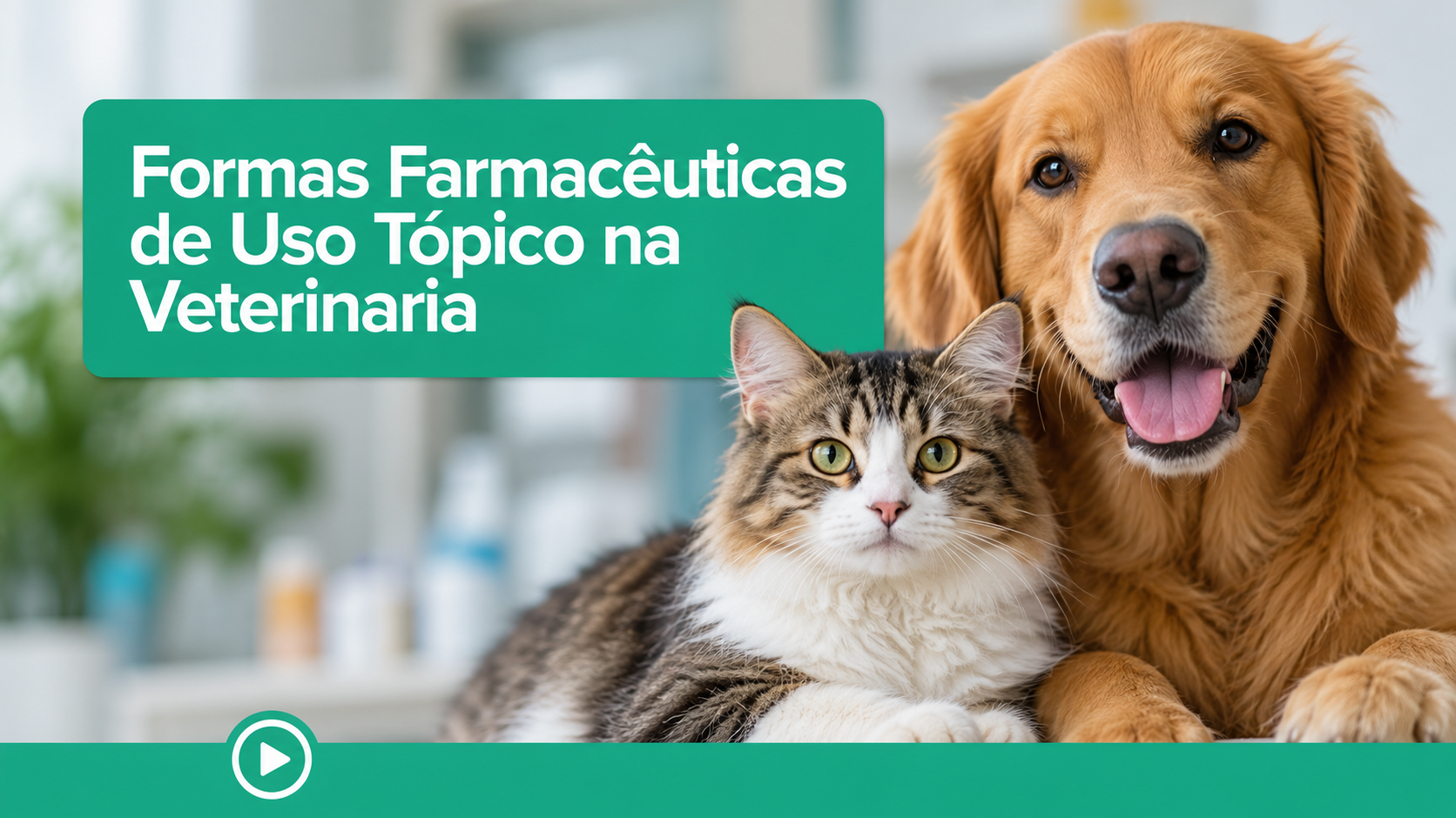 Formas Farmacêuticas de Uso Tópico na Veterinária